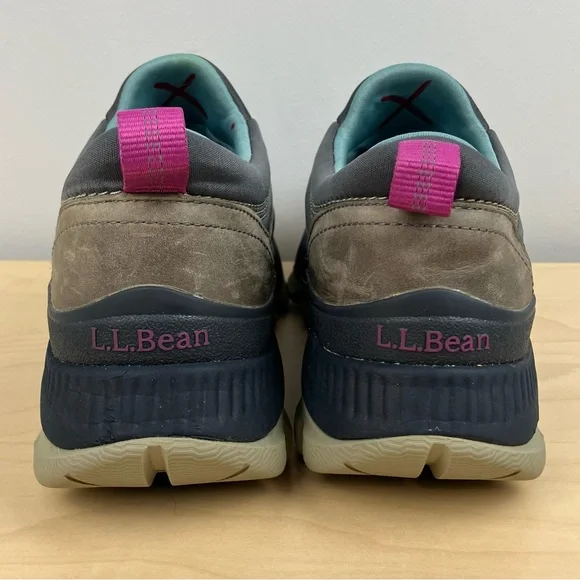 L.L. Bean Women’s Size 8.5 M Storm Chaser 6 Waterproof Slip On Shoes Iron Navy - Picture 9 of 12